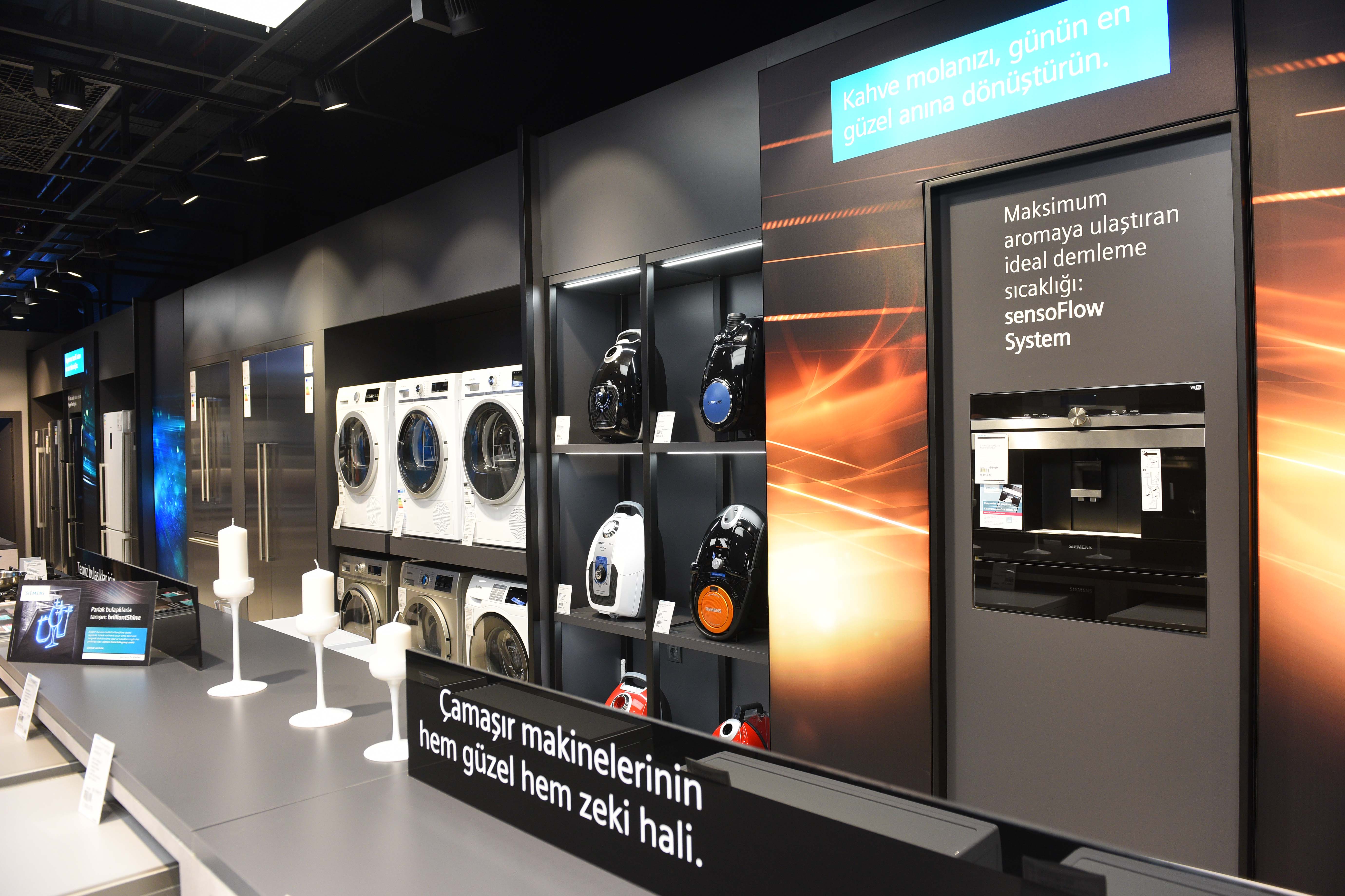 Siemens Ev Aletleri Istanbul Da Iki Yeni Deneyim Magazasi Acti Dagitim Kanali Beyaz Esya Dergisi