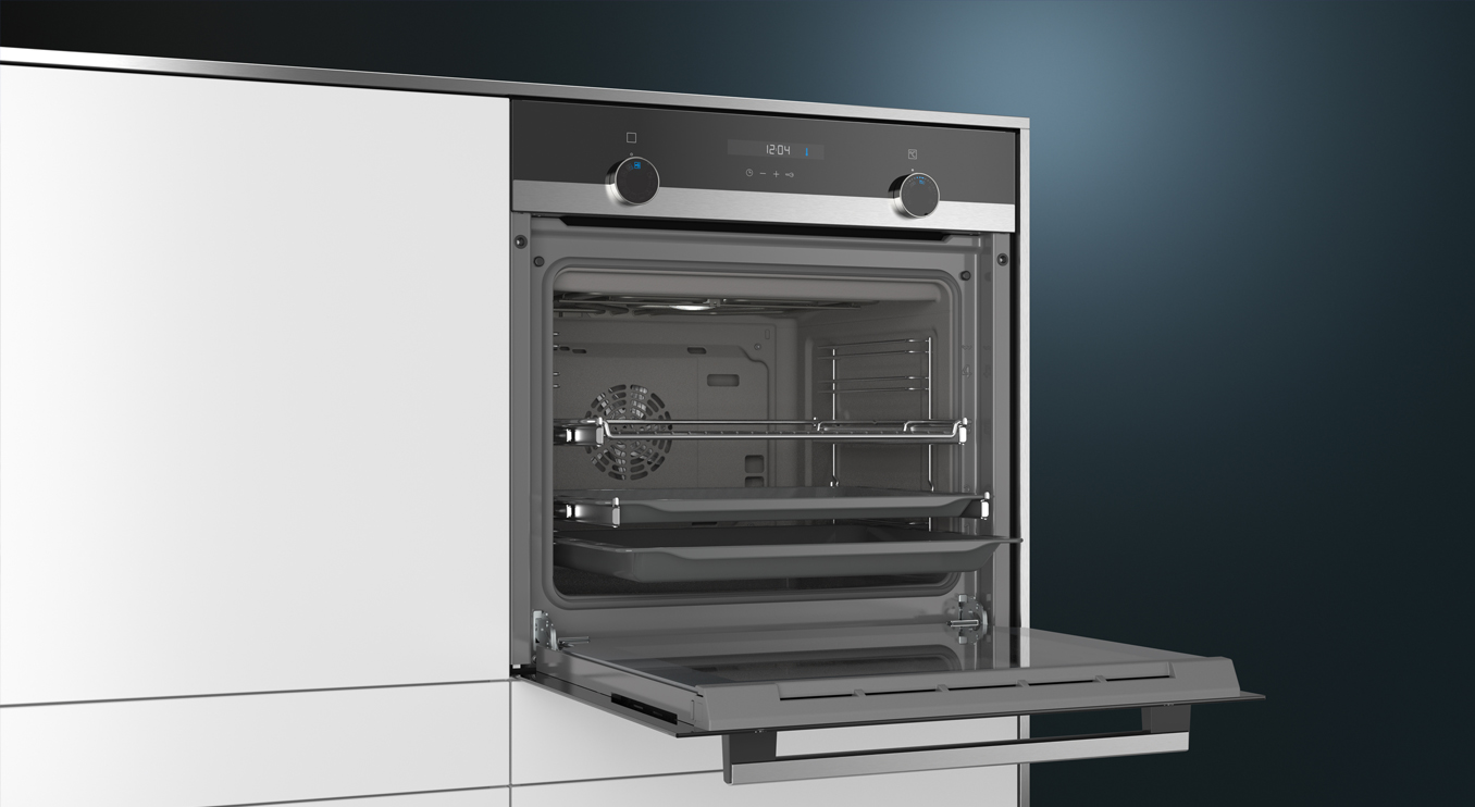 Siemens ankastre fırın 3 boyutlu pişirme teknolojisi sunuyor