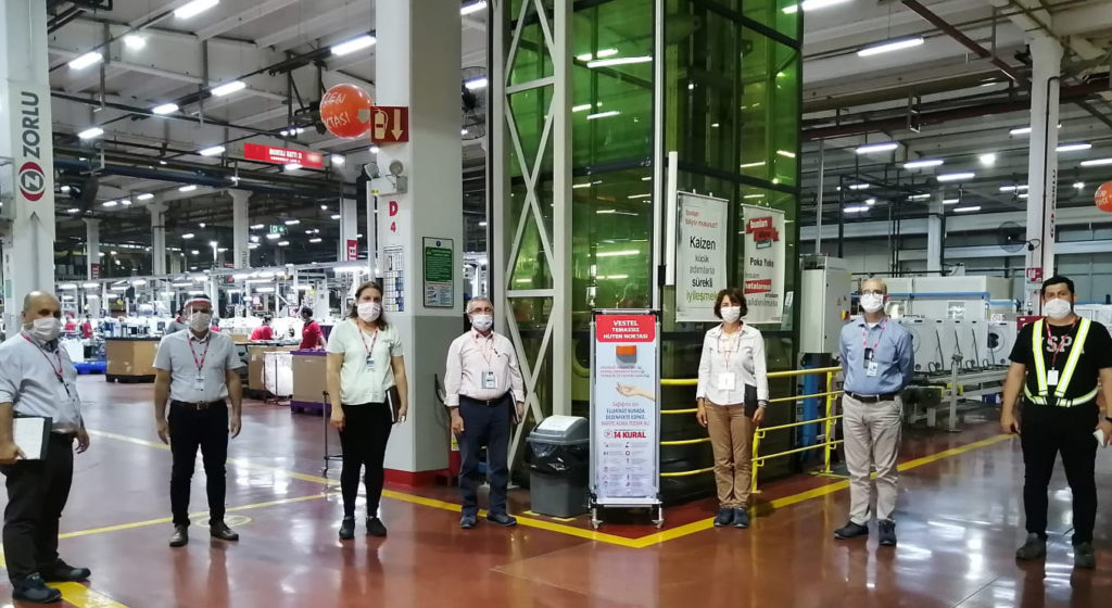 TSE Covid-19 Güvenli Üretim Belgesi - Vestel