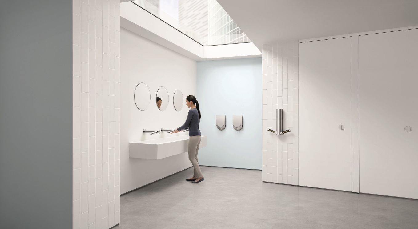 Dyson Airblade teknolojisi ofise geri dönüş için güvenli bir ortam yaratıyor