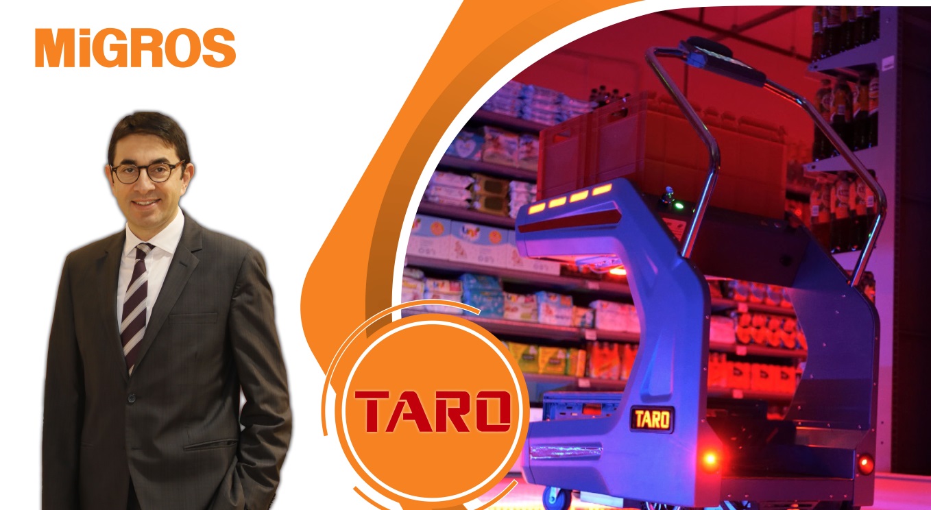 Migros Robot Taro�yu tanıttı Dağıtım Kanalı Beyaz Eşya Dergisi