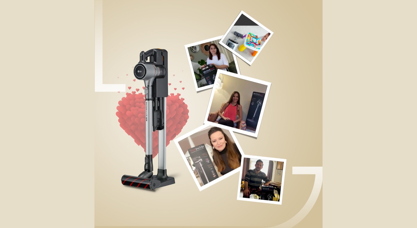 LG’nin dik süpürgesi A9 CordZero, kullanıcılardan tam puan aldı