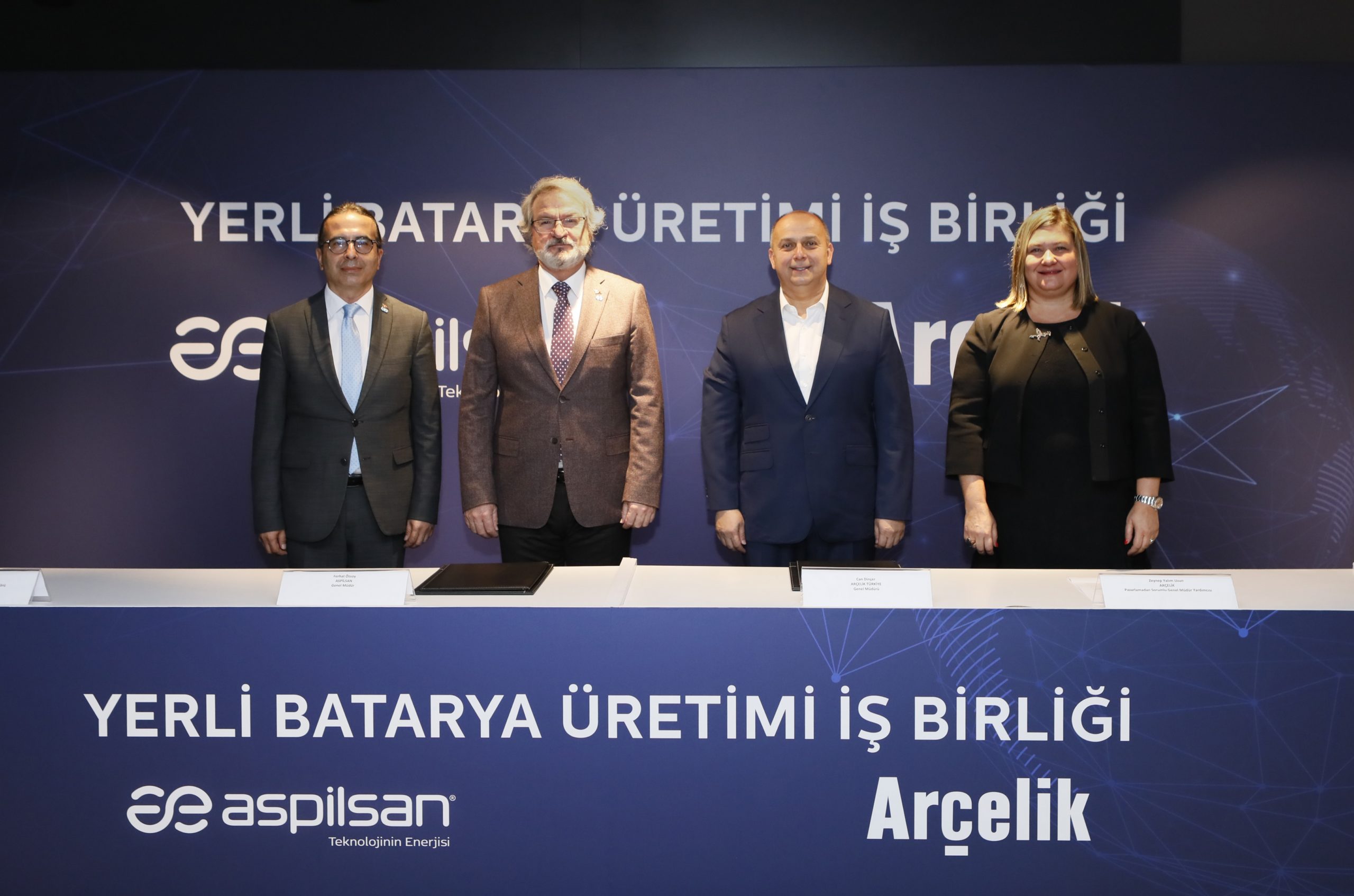 Arçelik ve Aspilsan yerli batarya üretecek