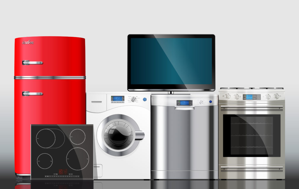 Kitchen,-,Washing,Machine,,Icebox,,Gas,Stove,,Dishwasher