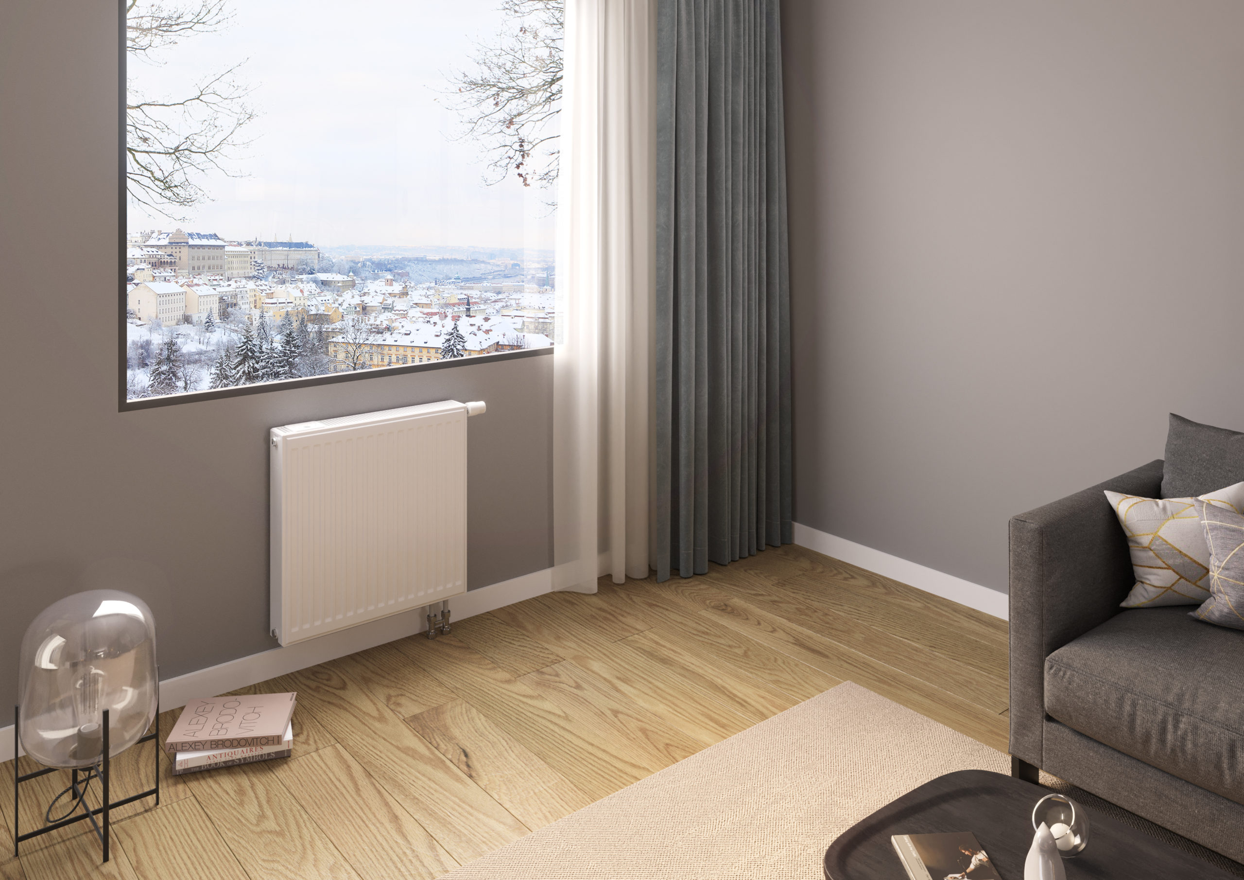 E.C.A.’dan havadaki nemi dengeleyen akıllı çözüm: Nem Hazneli Panel Radyatör