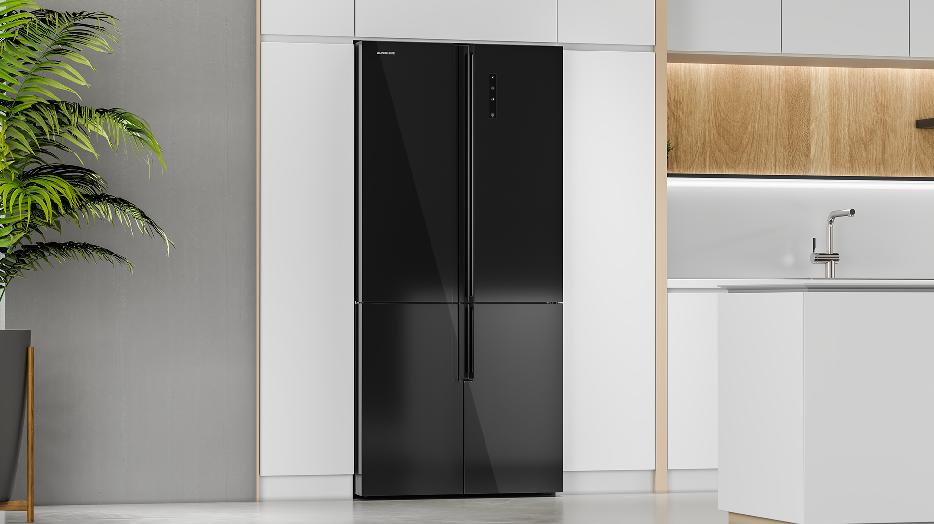 Silverline R12051B03 Buzdolabı ile meyve ve sebzeler hep taze kalıyor