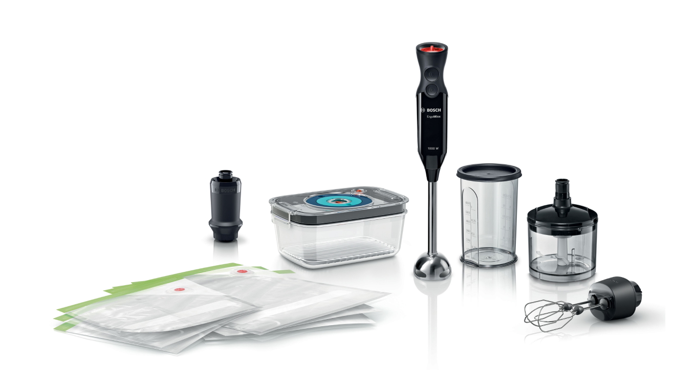 Mutfaktaki hızlı ve güçlü yardımcılar: Bosch ErgoMixx Style 1000W Çift Çırpıcılı El Blenderları