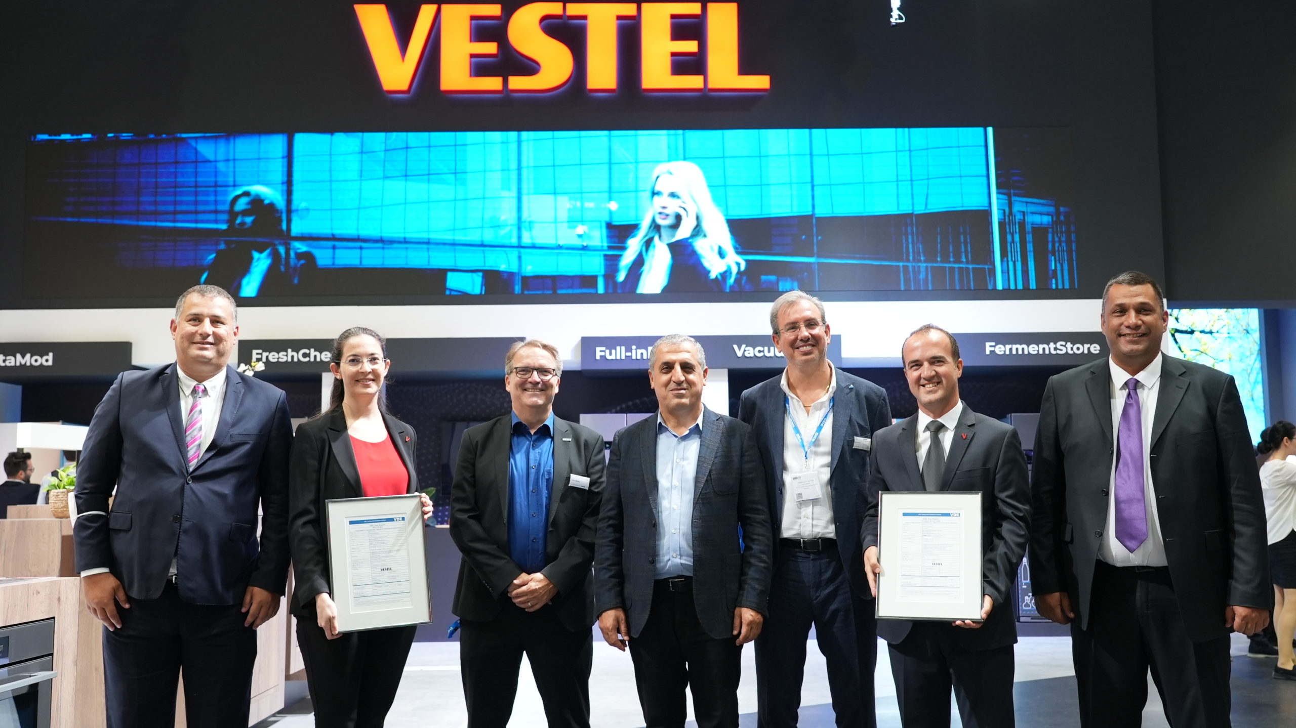 Vestel’in yenilikçi ürünlerine Alman VDE’den tam not