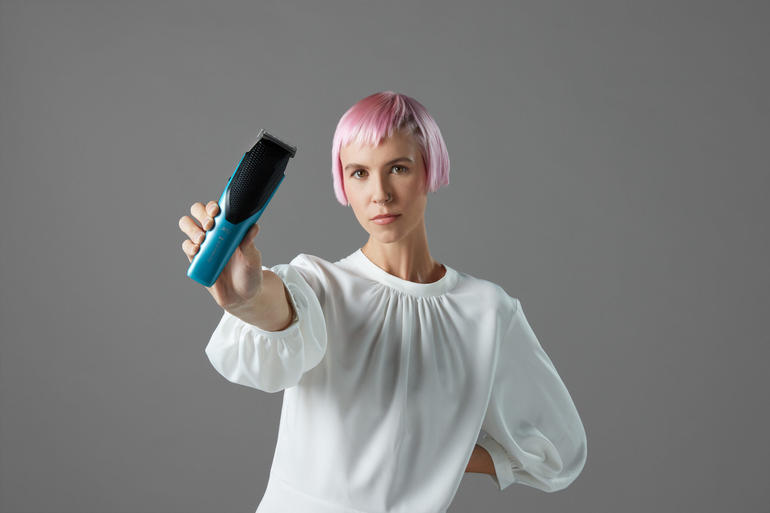 Çarkı çevir, saç uzunluğunu ayarla