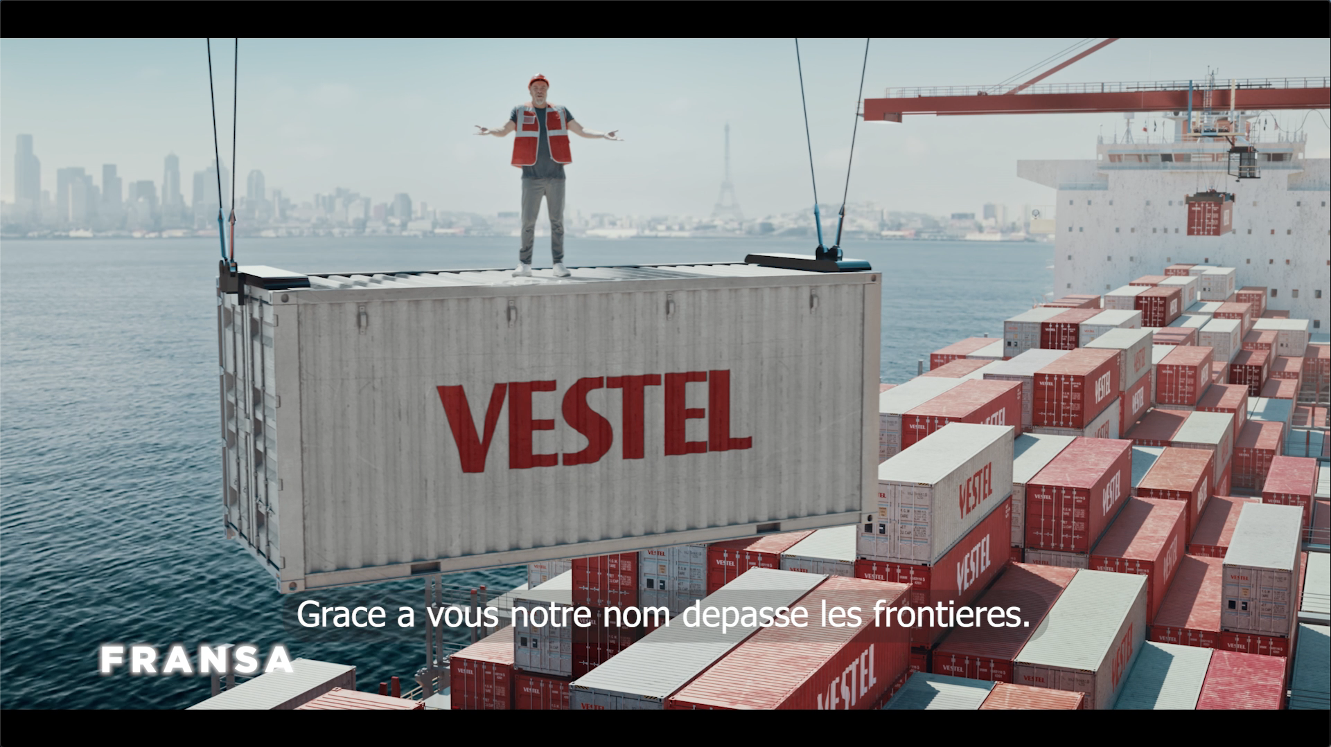 Dünyanın anladığı Vestel reklamı yayında
