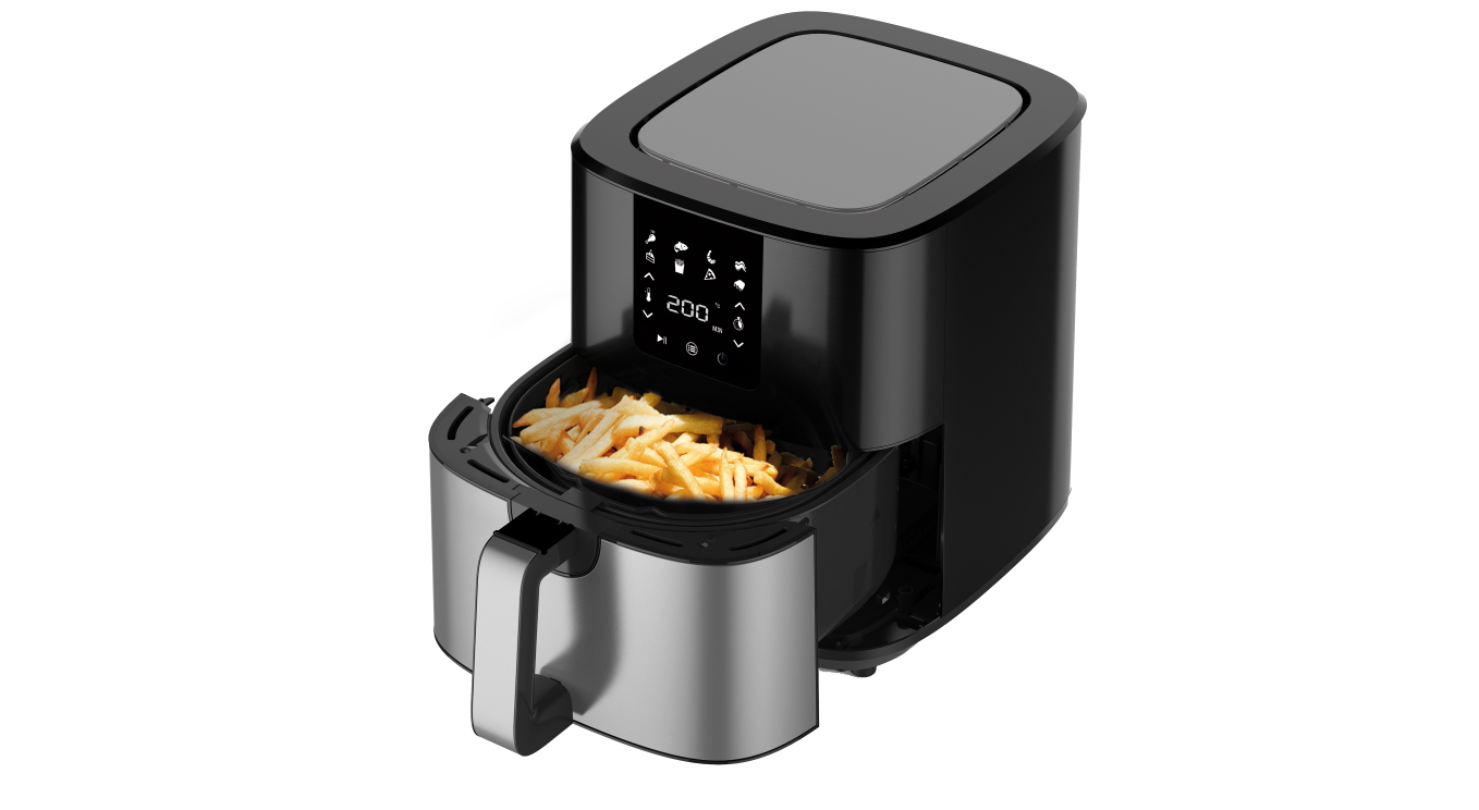 Goldmaster Crispy Sıcak Hava Fritözü ile hem pratik hem de sağlıklı yemek yapabilirsiniz