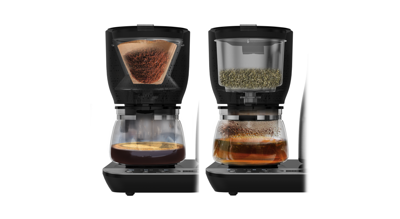 Beko, çay ve filtre kahve içmeyi seven tüketicileri için Beko Dem® Deluxe Otomatik Çay ve Filtre Kahve Makinesini tasarladı