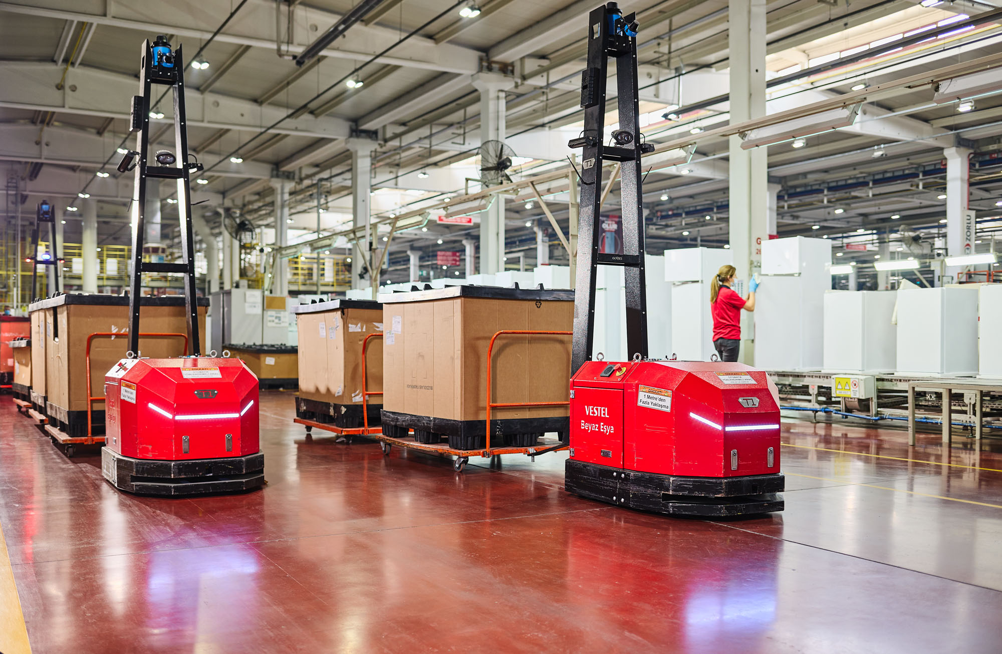 Vestel City’de Endüstri 4.0 Forklift Takip Sistemi devreye girdi
