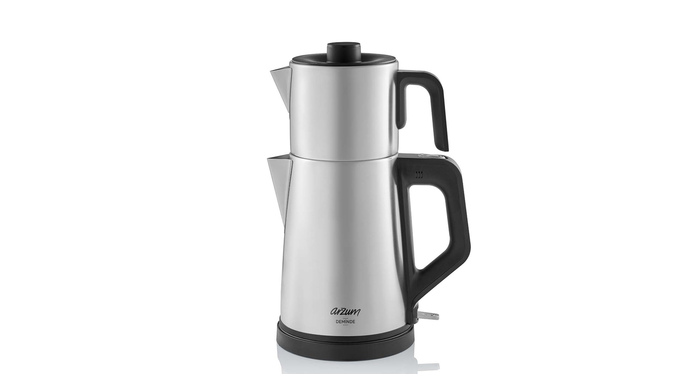 Çayınız, Arzum Deminde Çay Makinesi ile her an sıcacık ve taptaze