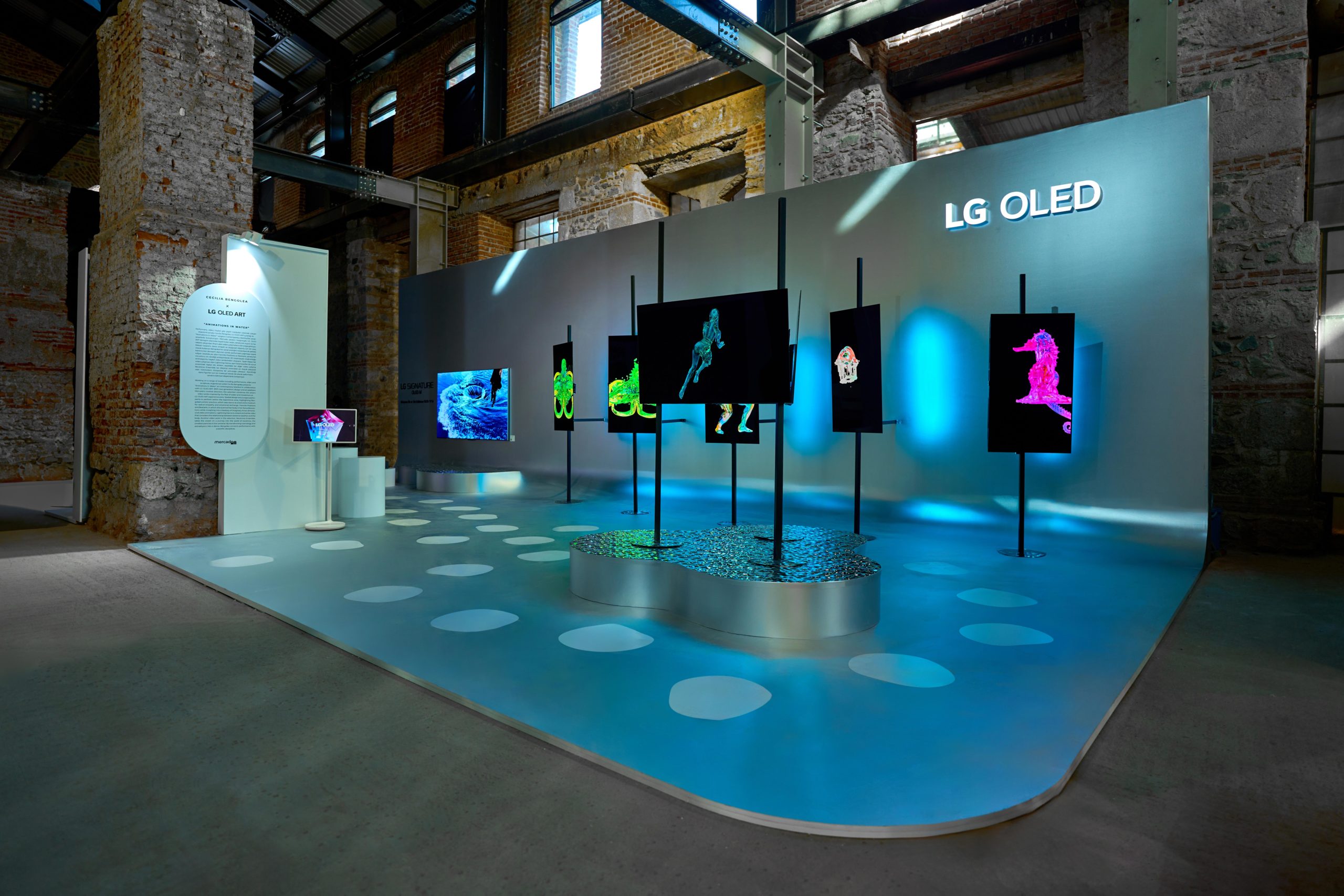 LG OLED, Cecilia Bengolea’nın “Animations in Water” Sergisini Contemporary Istanbul’da Sanatseverlerle Buluşturdu