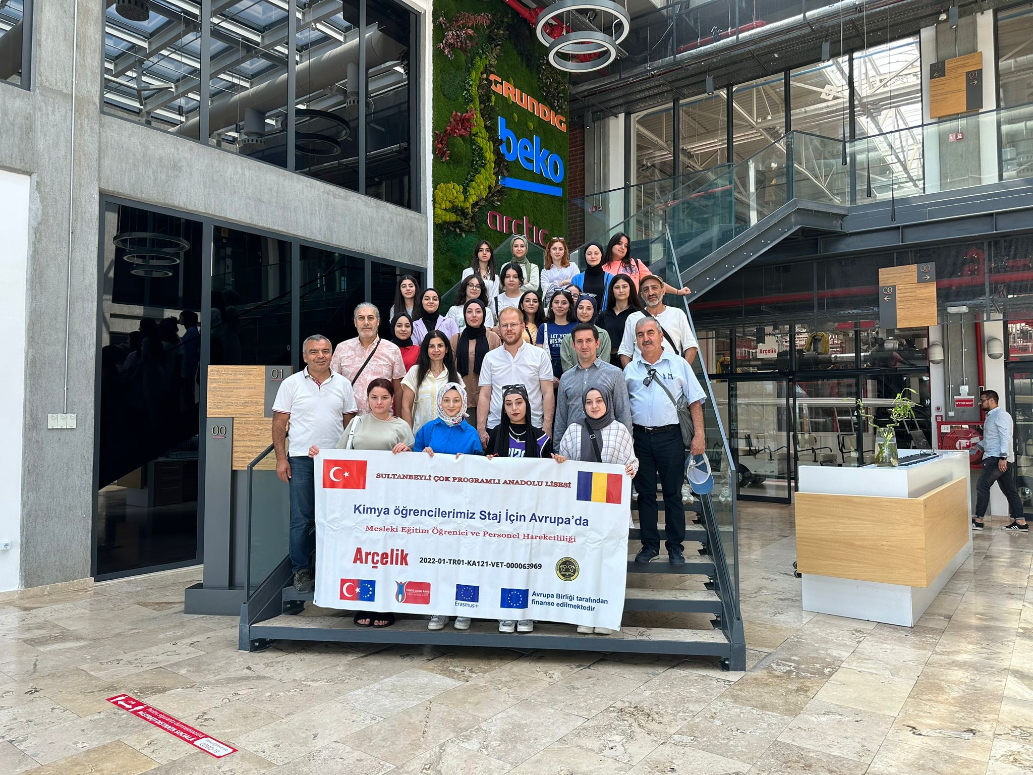 Arçelik,  Erasmus+ programıyla meslek lisesi öğrencilerine yurt dışında staj imkanı sağlıyor