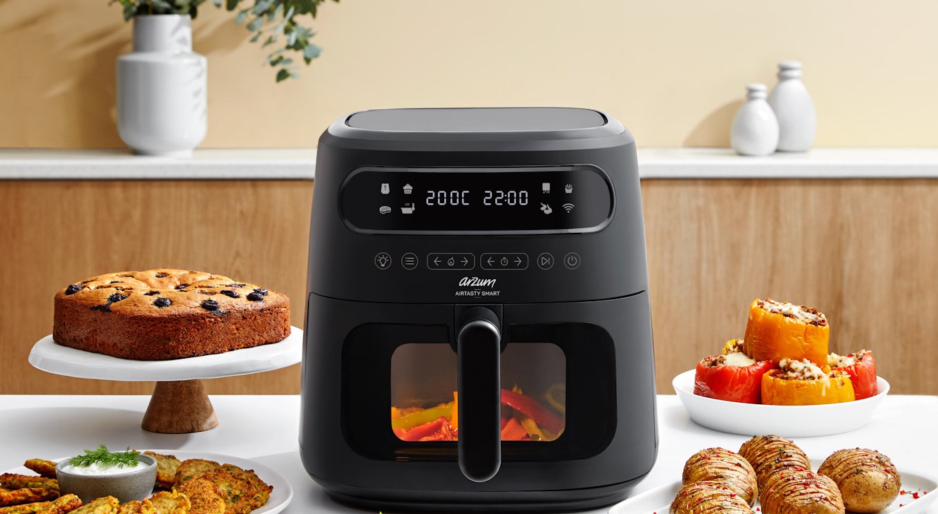 Arzum Airtasty Smart Sıcak Hava Fritözü ile sofralar sağlıklı kızartmalarla buluşuyor   