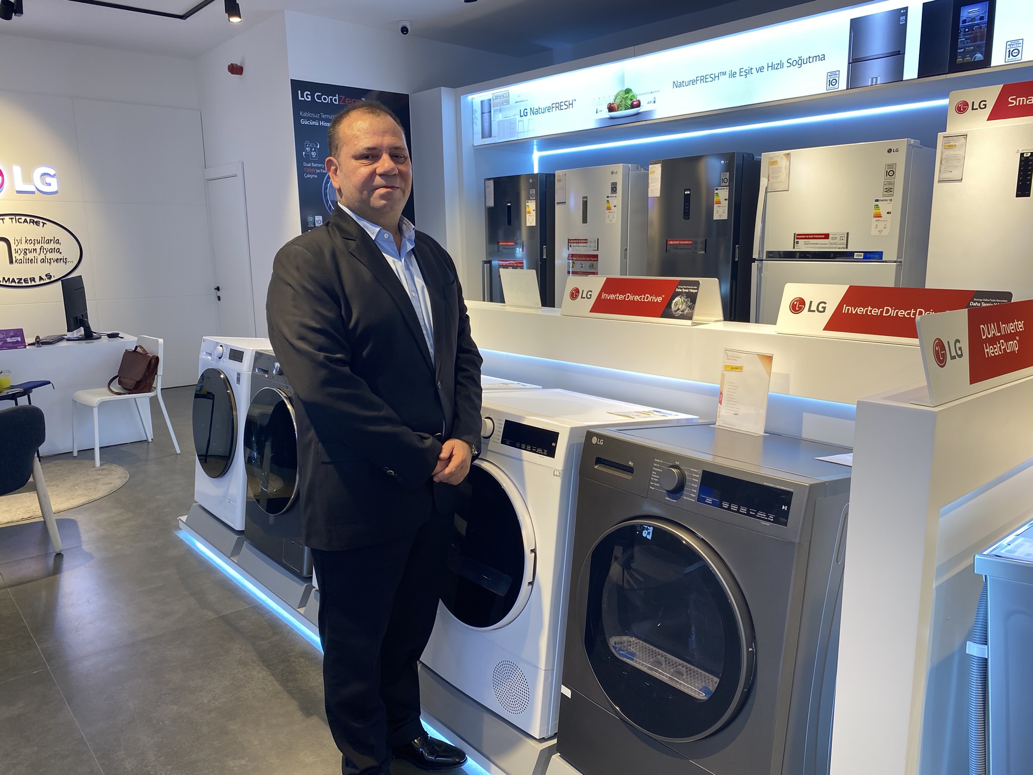 LG ile olan iş birliğimiz hem müşterilerimize sunduğumuz değer hem de sektördeki itibarımız açısından büyük önem taşıyor