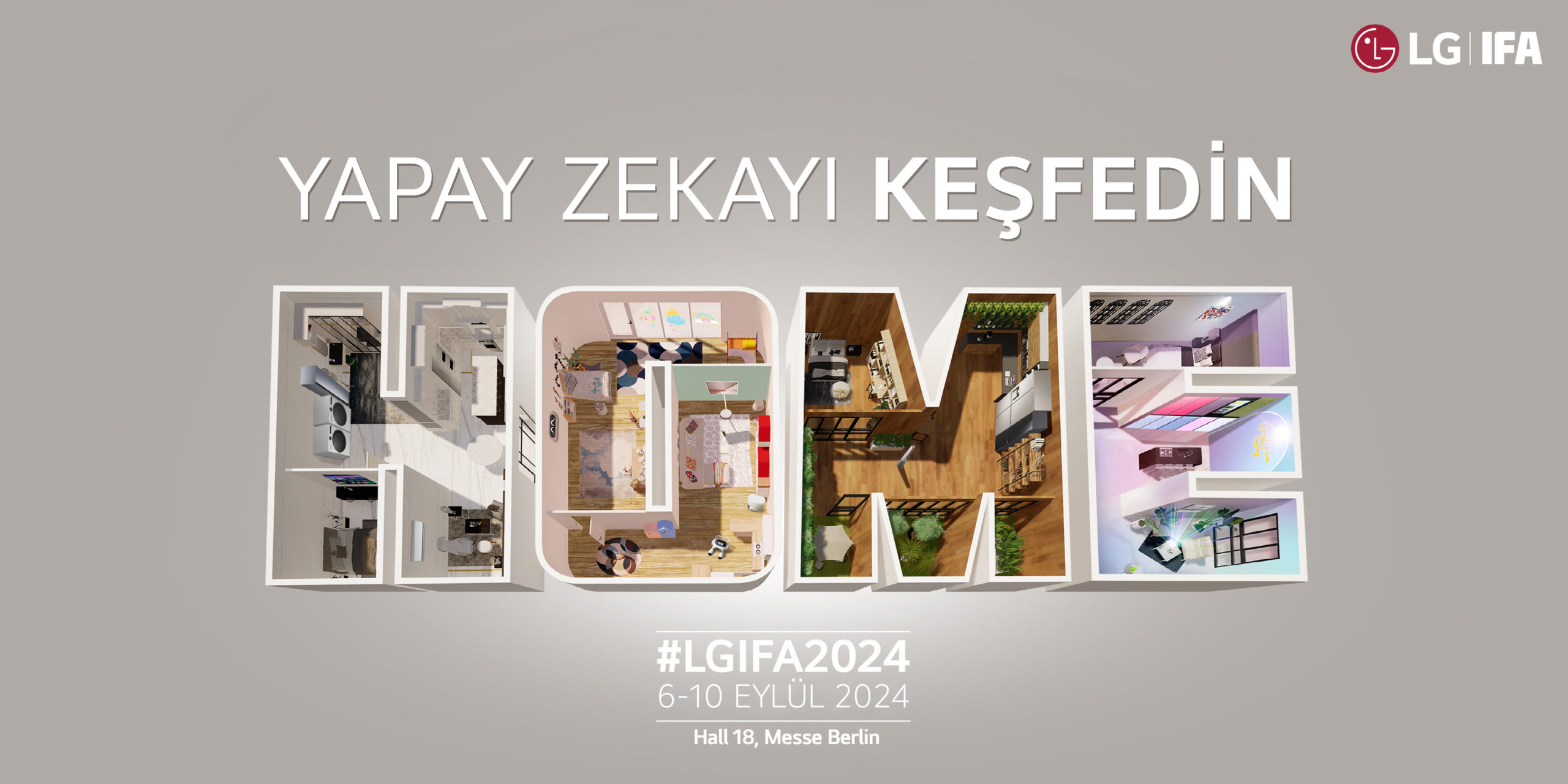 LG ‘Yapay Zeka Evinin Bir Sonraki Dönemi’ için vizyonunu IFA 2024’te tanıtacak