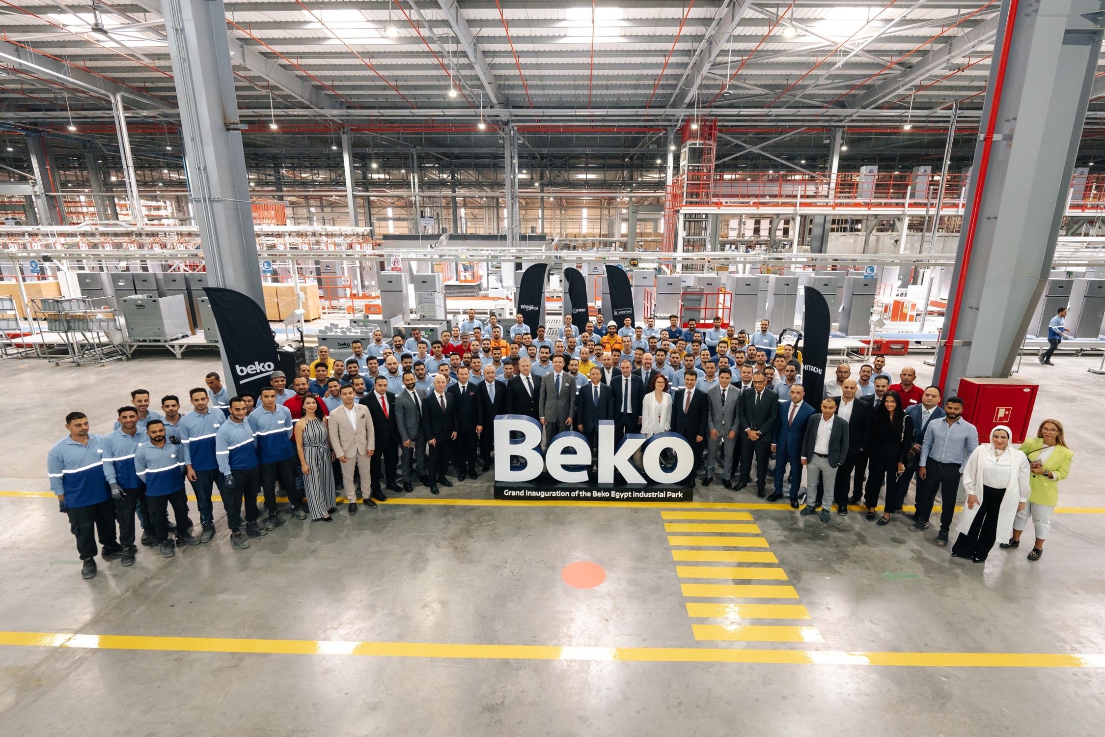Beko Ortadoğu’daki ilk fabrikasını Mısır’da açtı