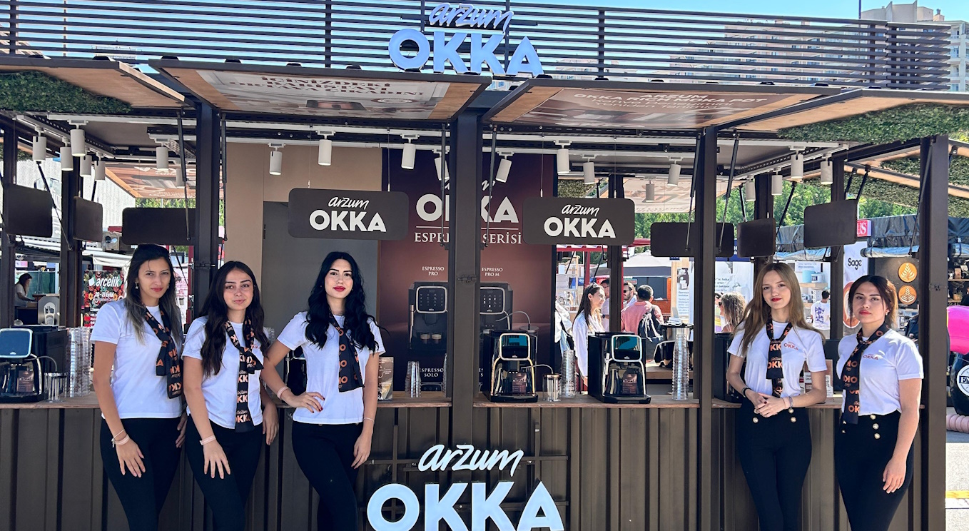 Arzum OKKA, Ankara Kahve Festivali’ndeki ikramları ile şehri uyandırdı 