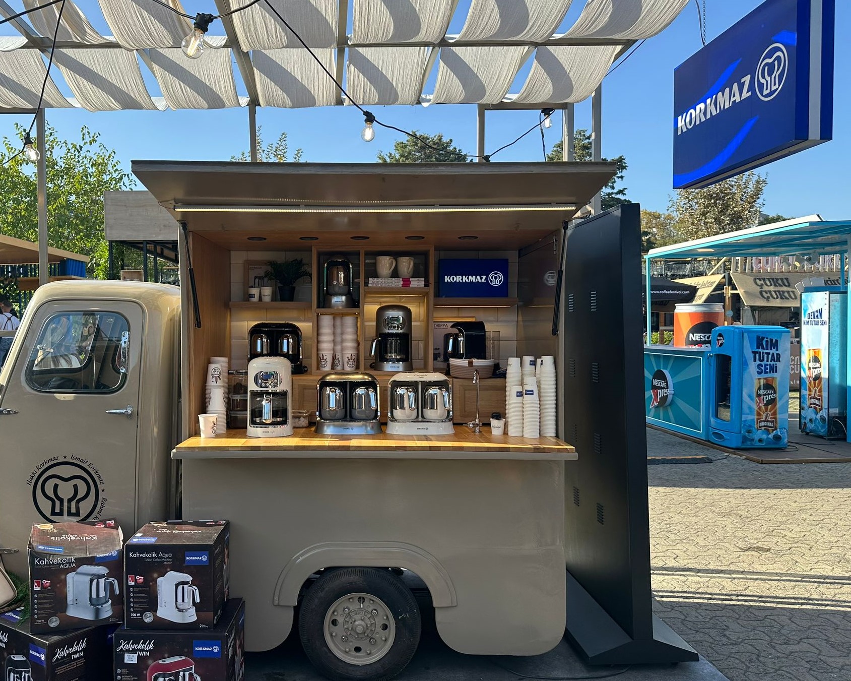 Korkmaz, İstanbul Coffee Festivali’ne katıldı