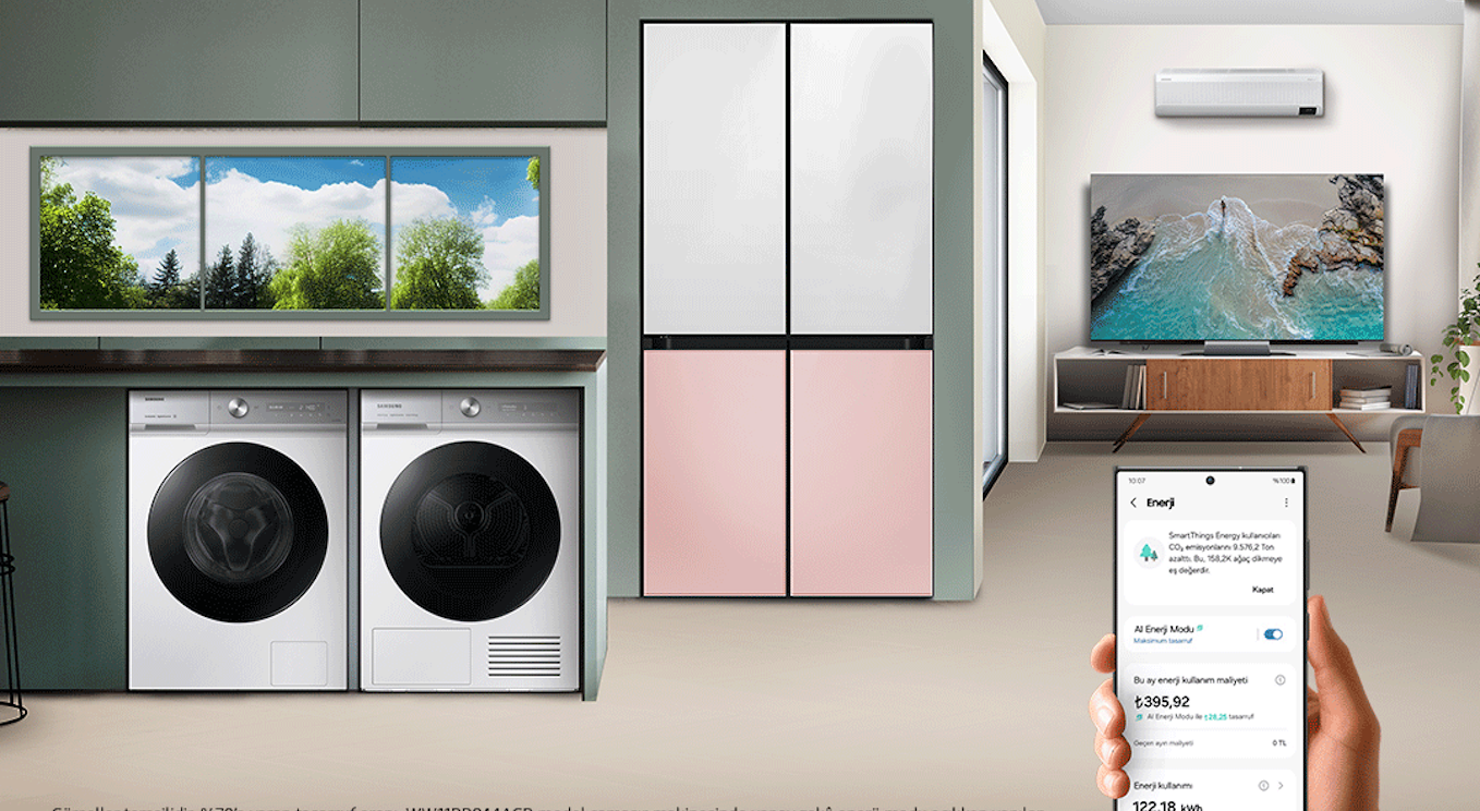 Samsung’un akıllı ev platformu SmartThings ile daha sürdürülebilir ve enerji verimli evler