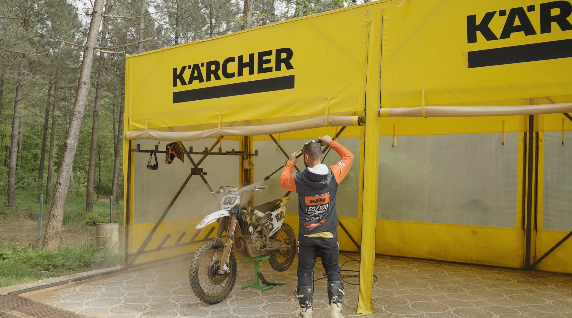 Kärcher, Motokros Şampiyonu Şakir Şenkalaycı’ya destek veriyor