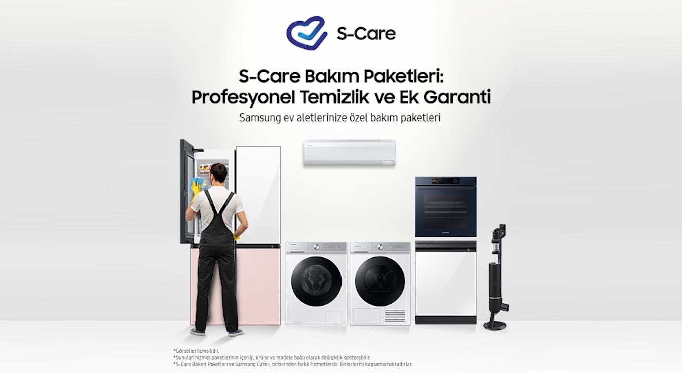 Samsung, ev aletleri için profesyonel bakım hizmeti başlattı