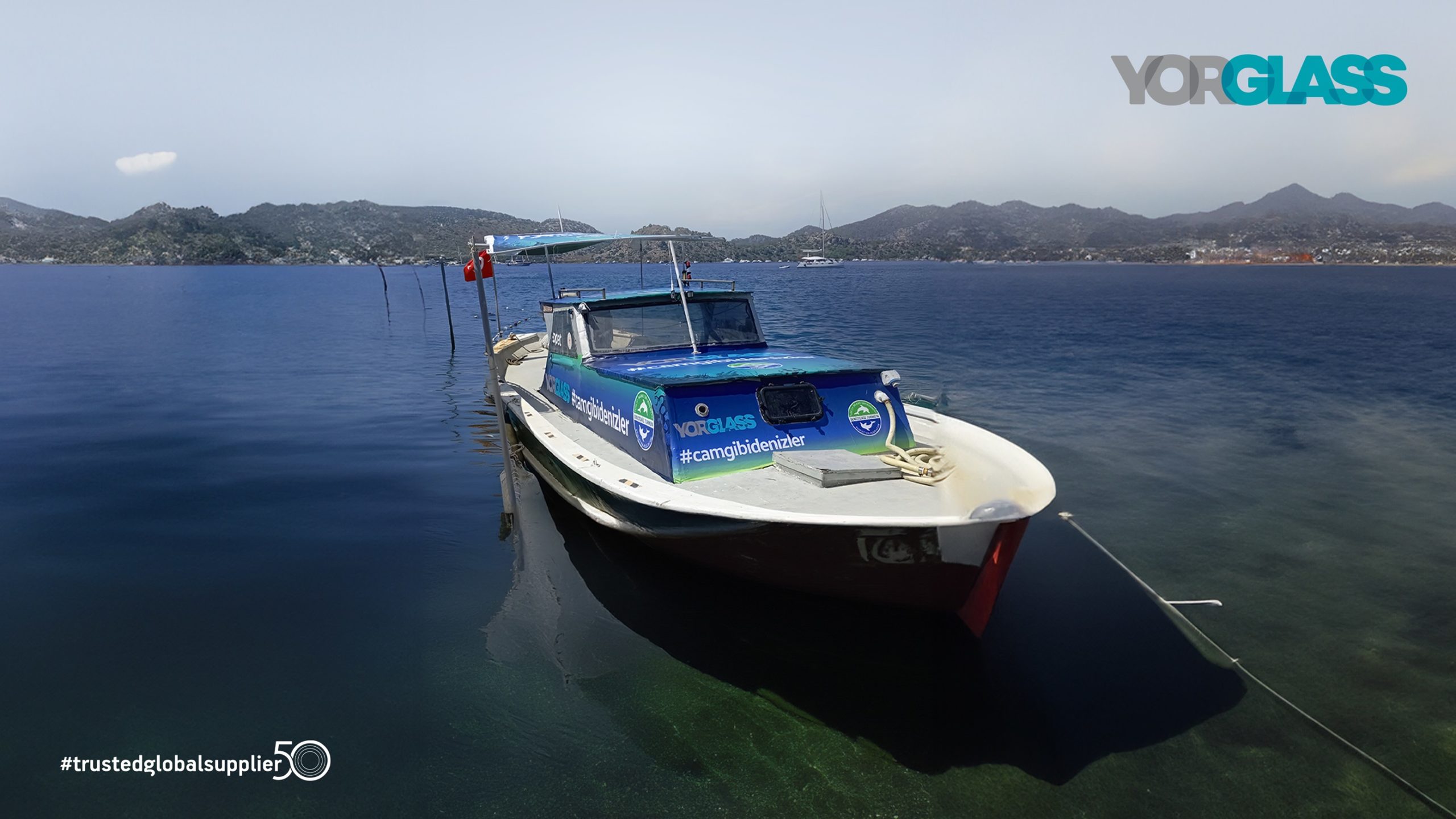 Yorglass’ın çevresel kararlılığının simgesi ‘Cam Gibi Denizler’ 4 yaşında