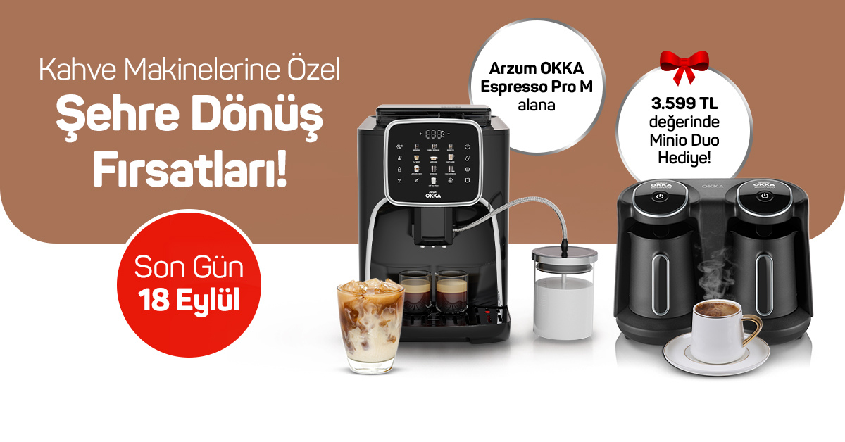 Arzum’dan Şehre Dönüşe Özel Kampanya: Espresso Keyfi ve Türk Kahvesi Ritüeli Bir Arada