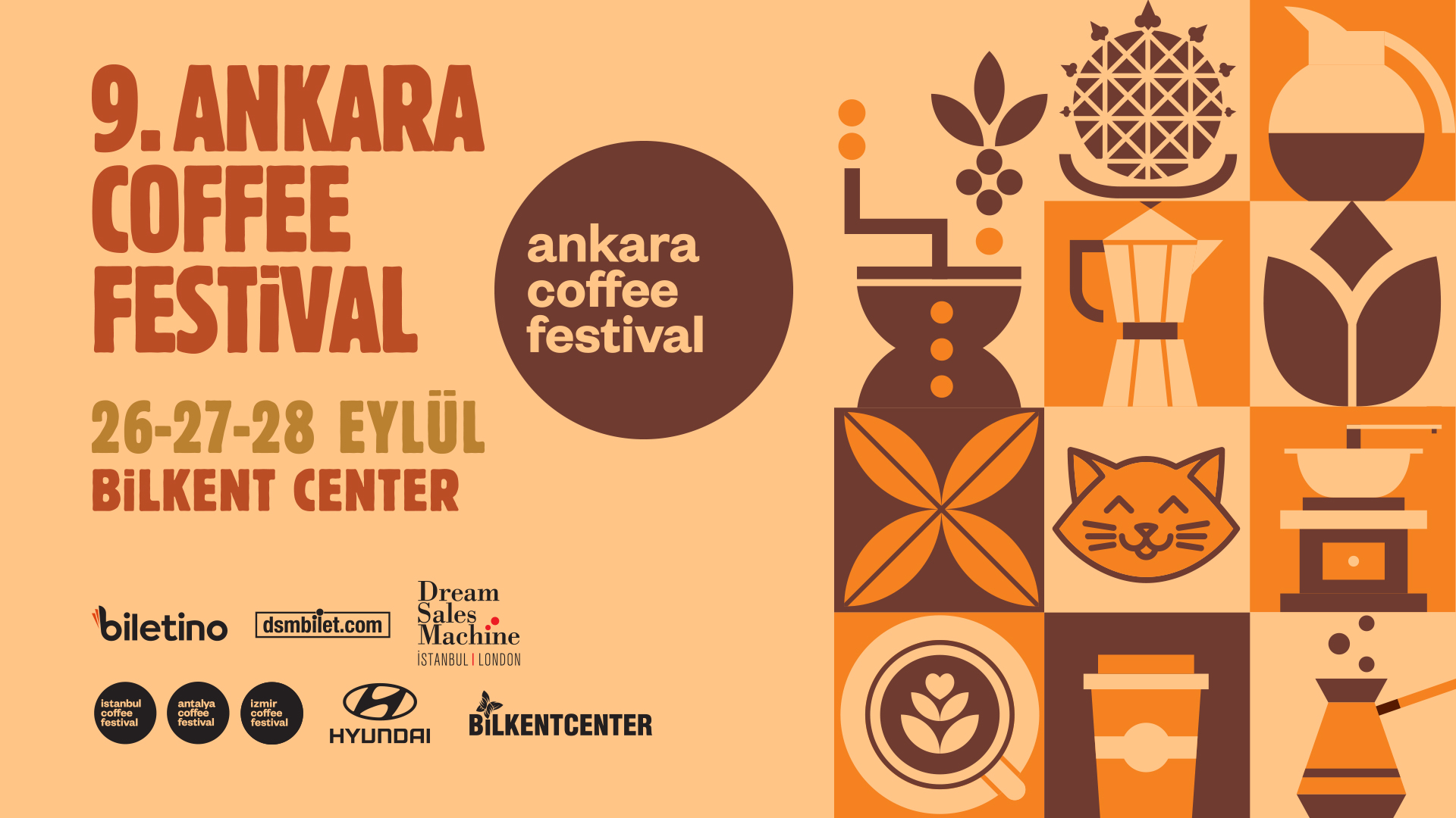 Kahve severler Bilkent Center’da buluşuyor