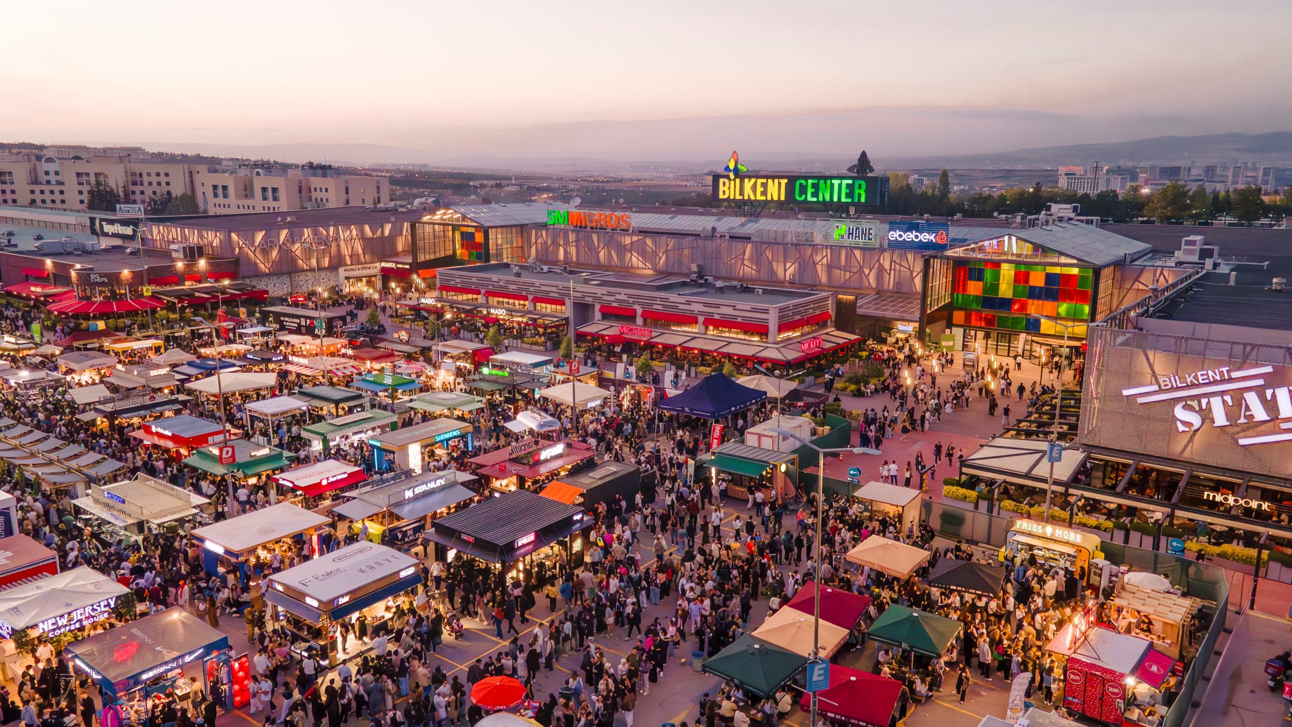Kahve severler Bilkent Center’da buluştu