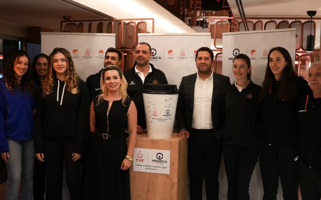 Voleybol ve Kahve Kültürü Arabica Coffee House’ta Buluştu