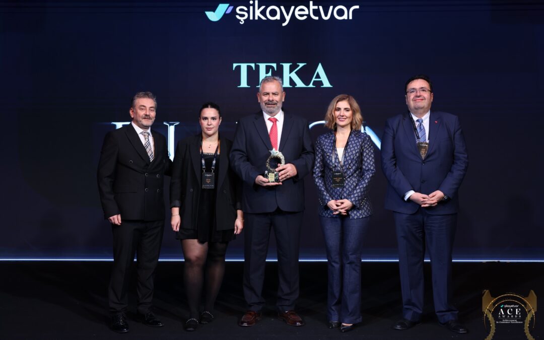 TEKA’ya ACE Awards’dan üst üste 5. ödül