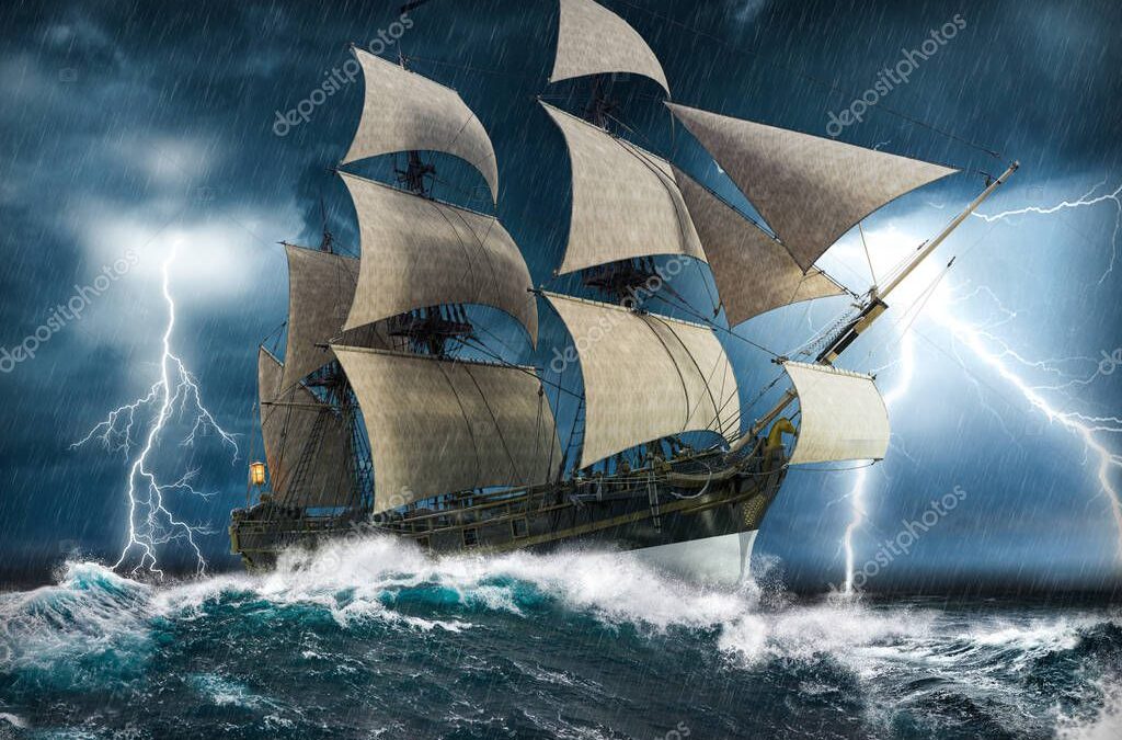 Fırtınalar tecrübeli kaptanlarla aşılır..