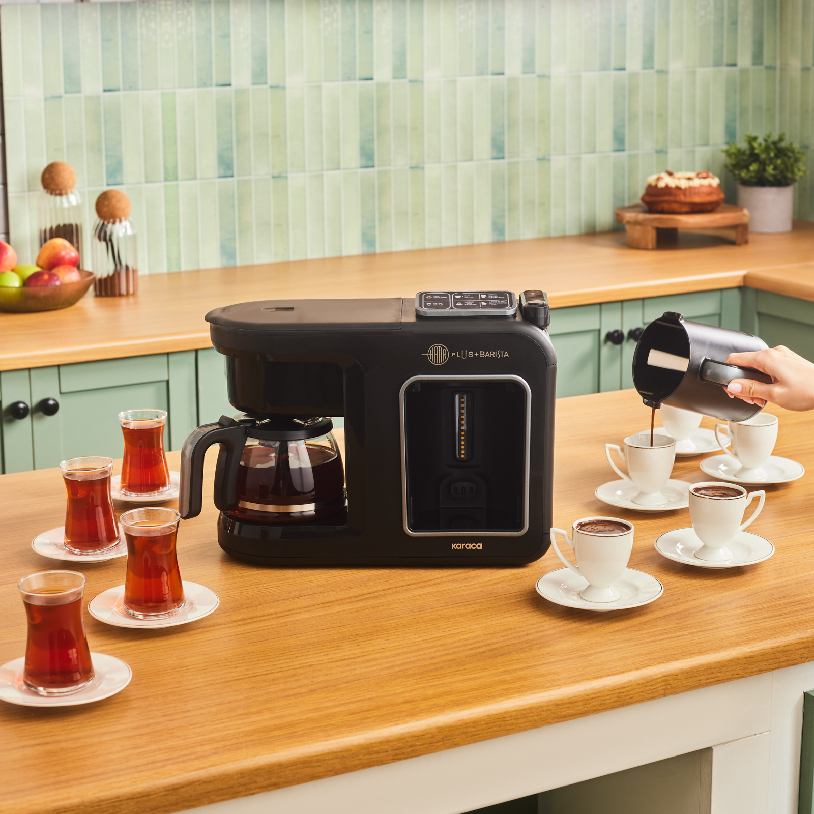 Türk Kahvesi geleneği, İtalyan zarafetiyle buluşuyor: Karaca Hatır Plus Barista 6 in 1