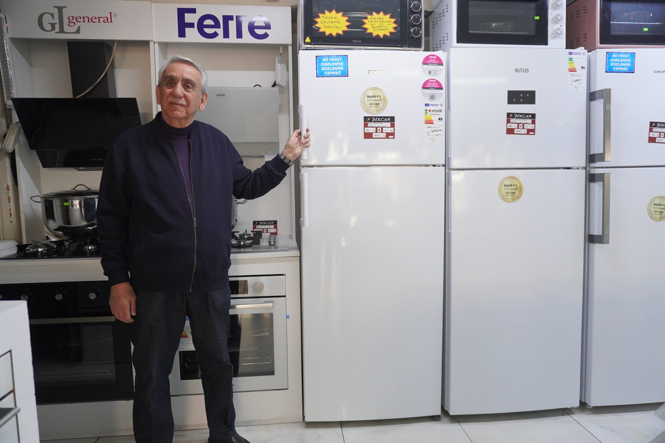 55 bin kapasiteli bir stat kadar müşterimiz var