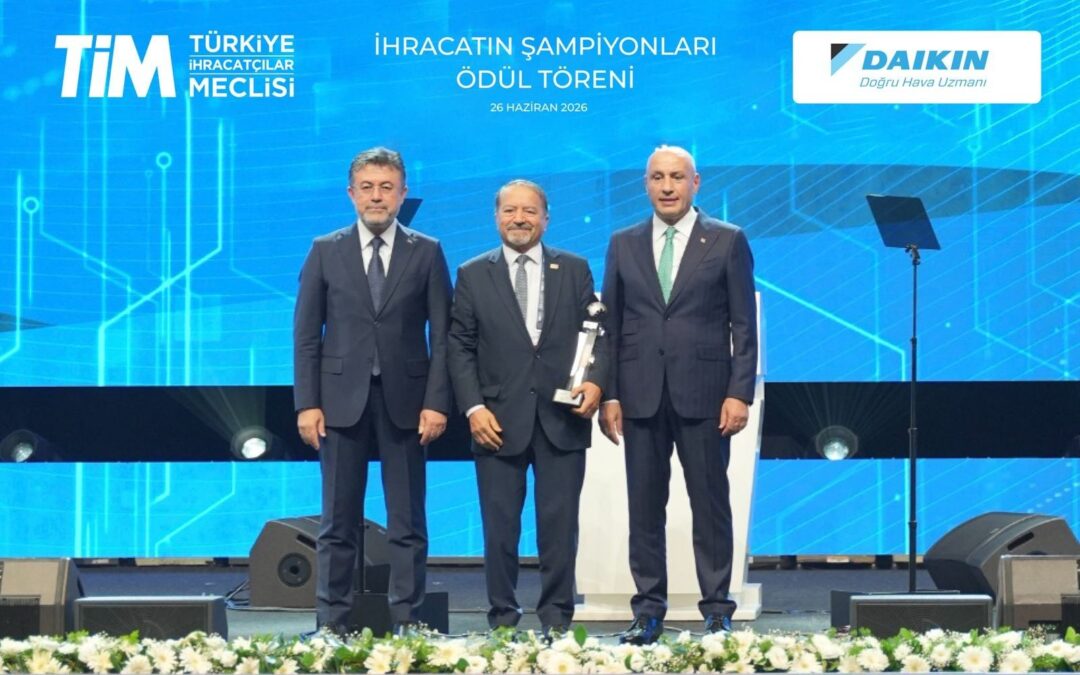 İklimlendirme sanayinin ihracat lideri Daikin Türkiye oldu