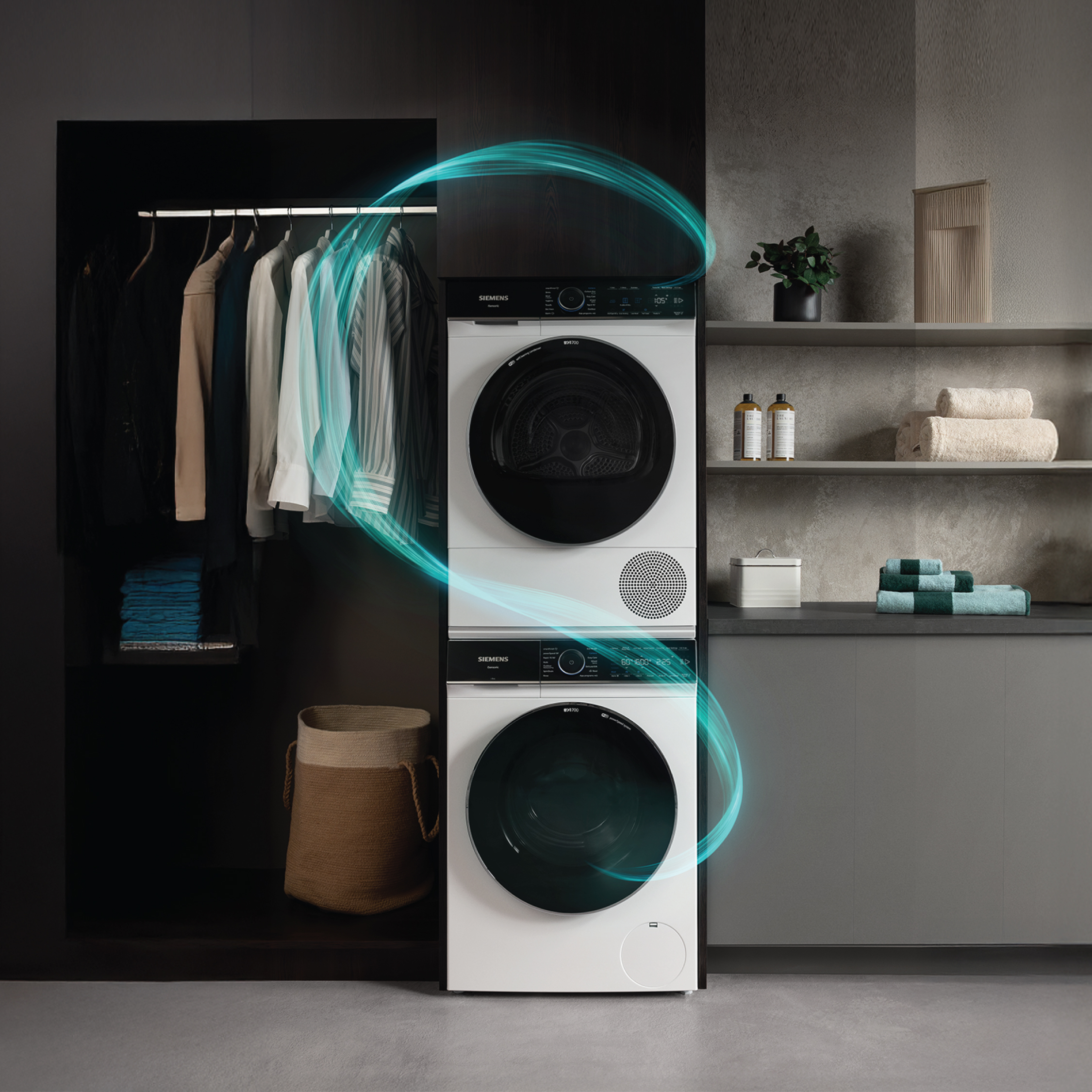 Siemens çamaşır makineleriyle akıllı teknolojiler ve kumaşa özel yıkama çözümleri