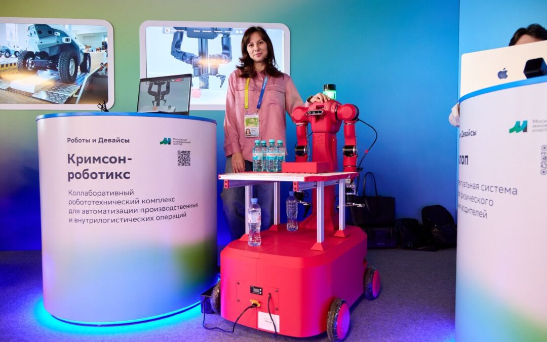 Temizlik robotları Rus Havalimanı ve AVM’lerinde göreve başladı